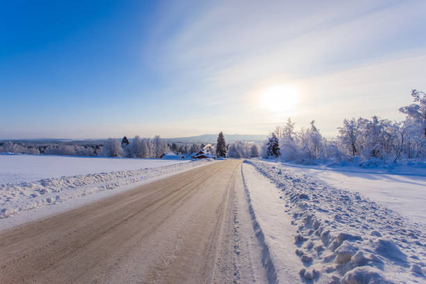 istock Winter landscape from Sotkamo, Finland. 913665734