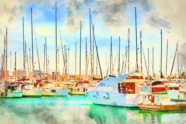 istock Puerto deportivo Marina Salinas 913666814