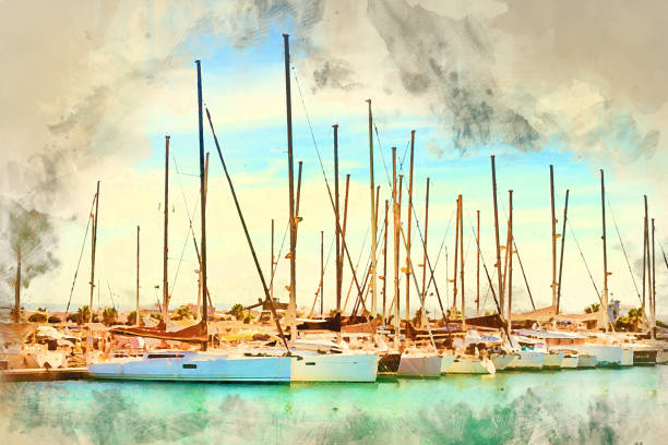 istock Yachts and boats in Torrevieja 913666838