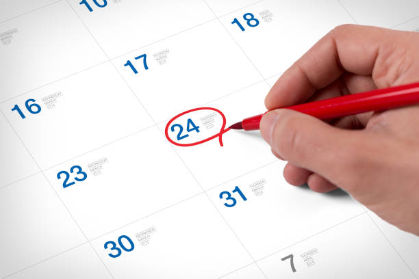 istock Mark on the calendar at March 24, 2016 913669428
