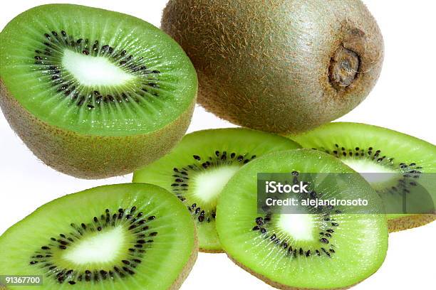 Kiwi Fruit Stock Photo - Download Image Now - Antioxidant, Black Color, Color Image