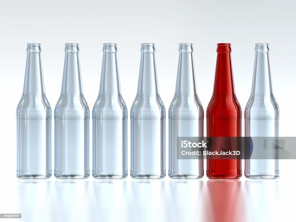 Único de botella - Foto de stock de Botella libre de derechos