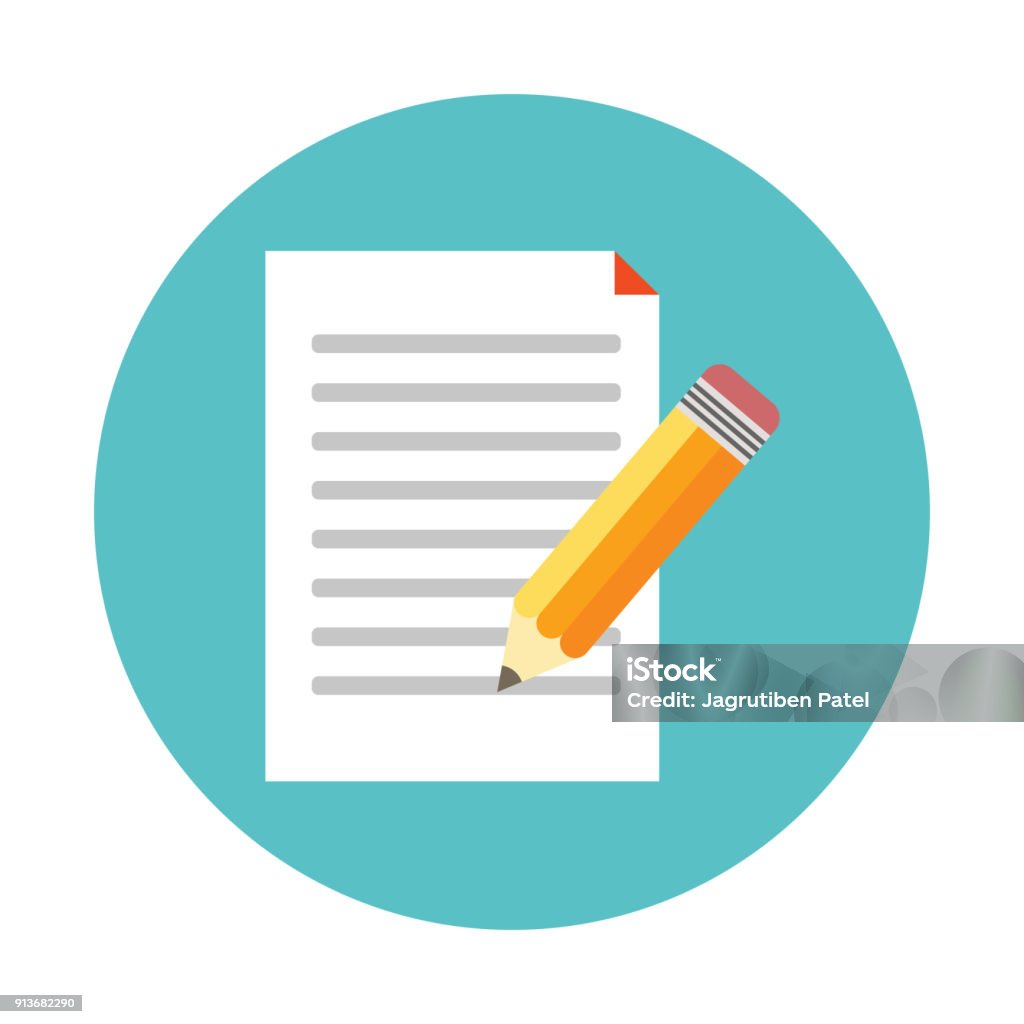 Notes icon Icon Symbol stock vector