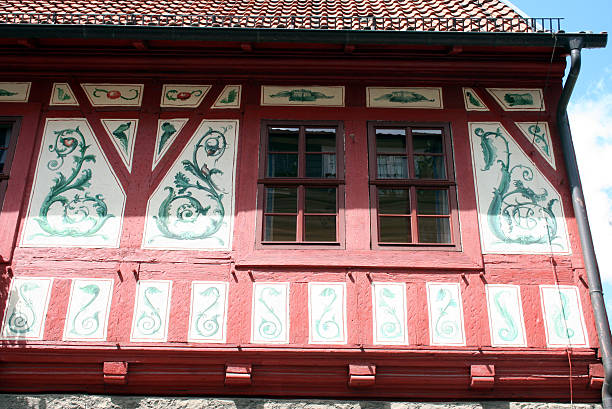 istock detail of timbered house 91368381