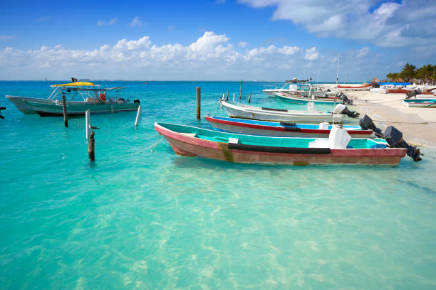 istock Isla Mujeres island Caribbean beach Mexico 913689302