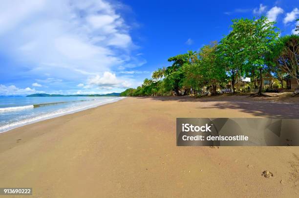 The Ao Nang Beach In The Morning Stock Photo - Download Image Now - Andaman Sea, Ao Nang, Bay of Water