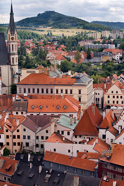 istock Czech Republic Village, Cesky Krumlov 91369368