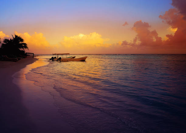 istock Mahahual Caribbean beach in Costa Maya 913694354