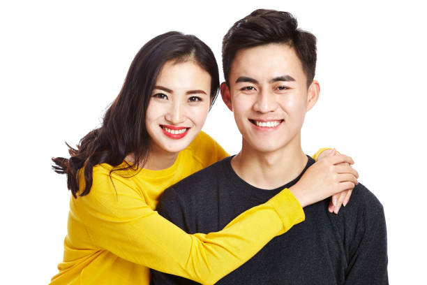 istock studio portrait of young asian couple 913701456