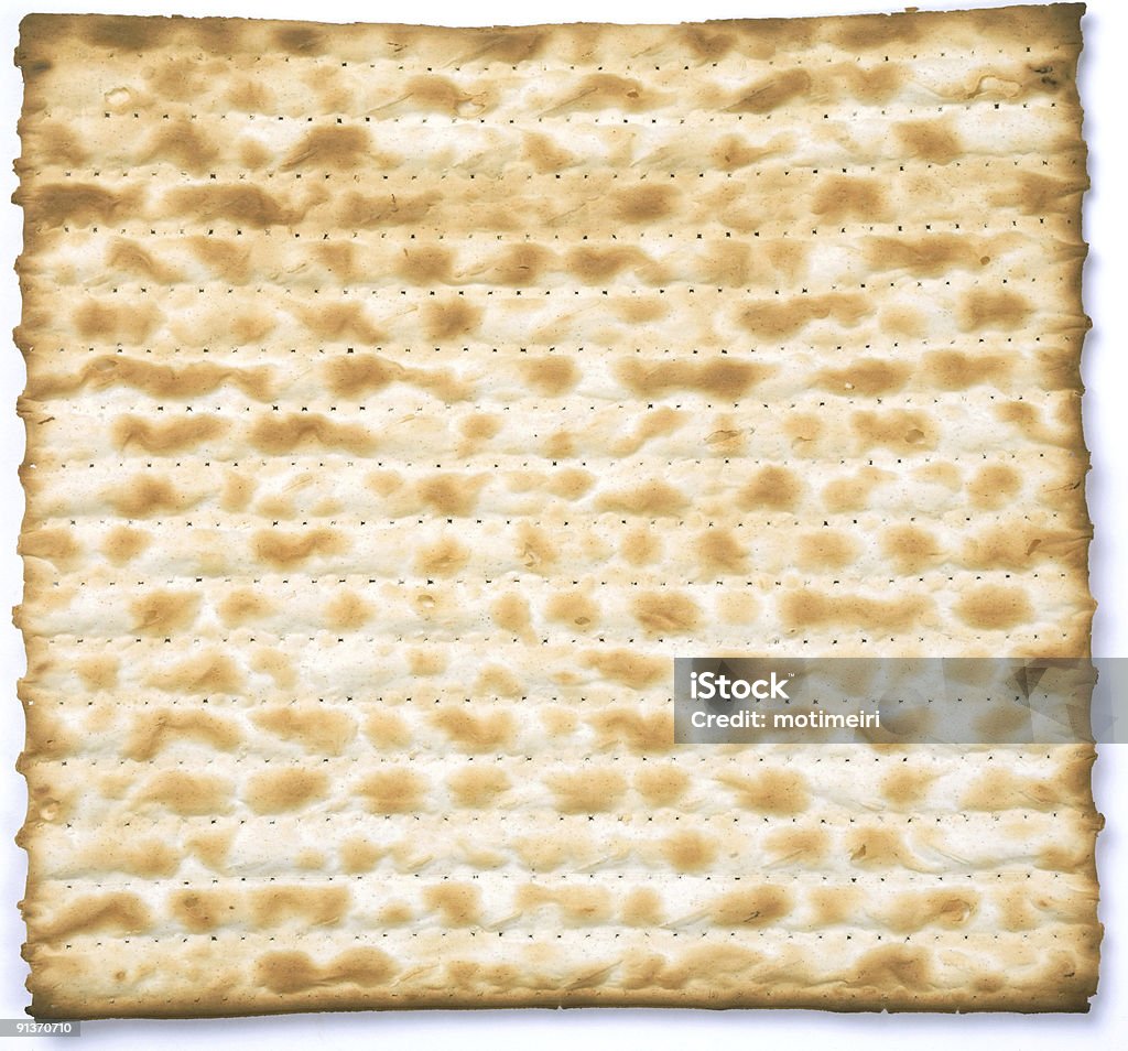 Matzo, isolato - Foto stock royalty-free di Matzo