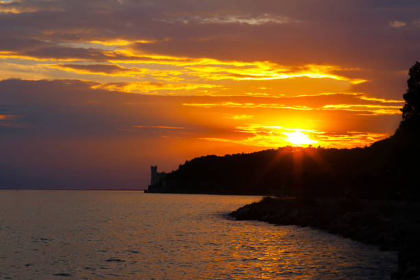 istock sunrise over the sea. 913709034