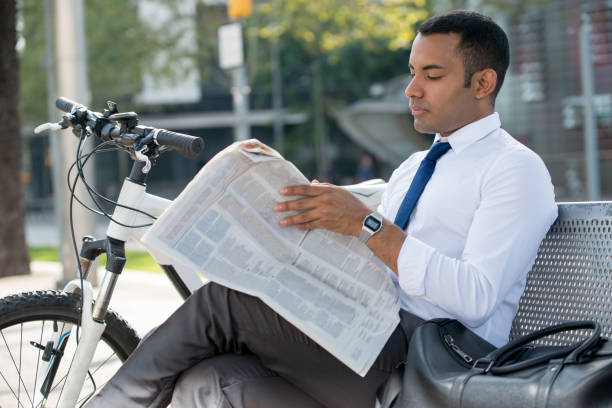 istock Serious entrepreneur having break outdoors 913717438