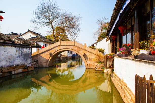 istock Zhouzhuang Old Town scenery 913726186
