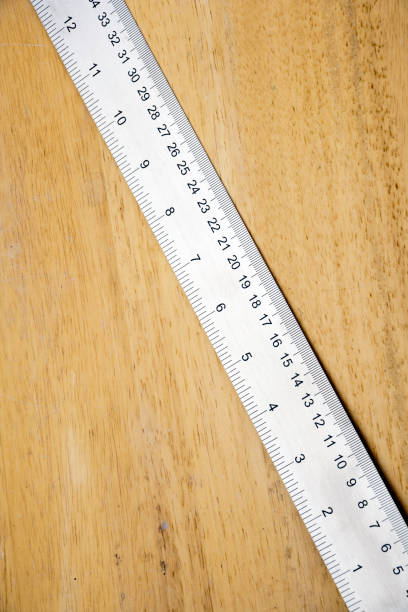 istock A new steel rule on wood 913729936