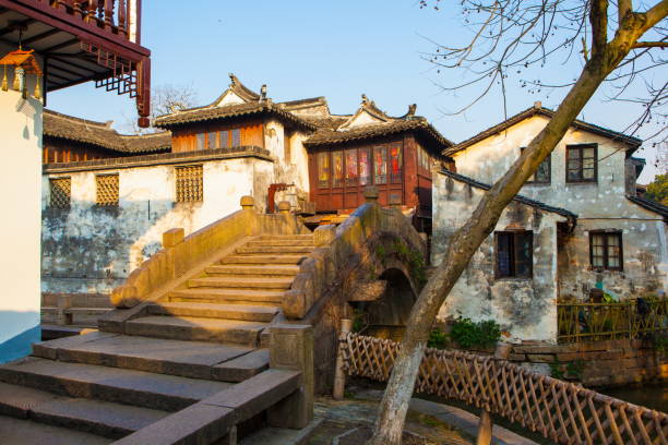 istock Zhouzhuang Old Town scenery 913733562