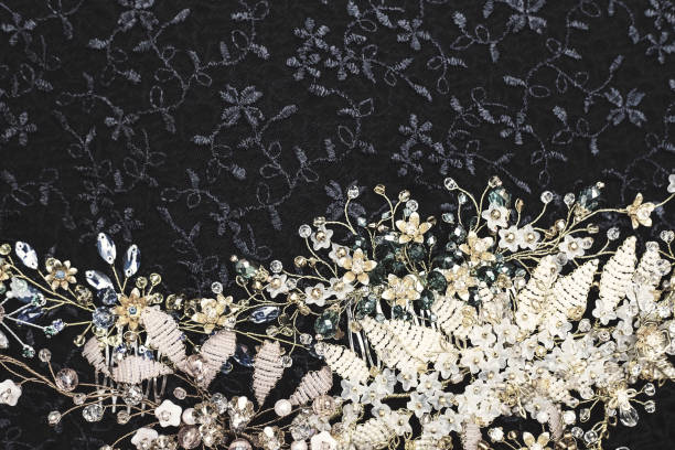 istock Wedding background witn jewels 913735030