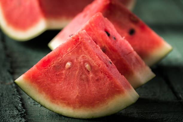 istock water melon on wooden 913741462
