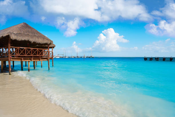 istock Riviera Maya Maroma Caribbean beach Mexico 913745412