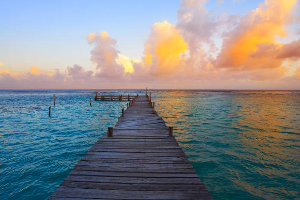 istock Mahahual Caribbean beach in Costa Maya 913749442