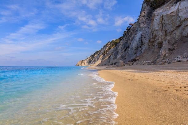 istock Egremni beach at Lefkada, Ionion sea, Greece 913753862