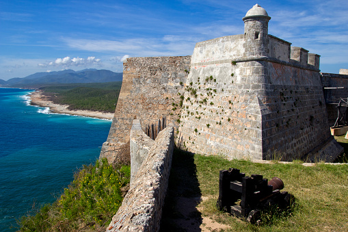 Castille del Morro, situated in Santiago de Cuba, Cuba
