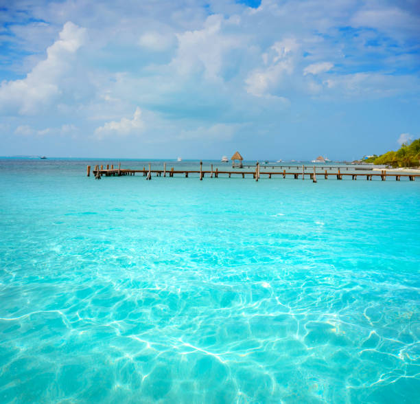 istock Isla Mujeres island Caribbean beach Mexico 913758392
