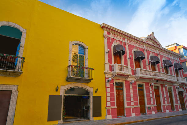 istock Merida city colorful facades Yucatan Mexico 913759044