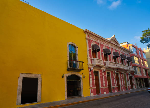 istock Merida city colorful facades Yucatan Mexico 913759130