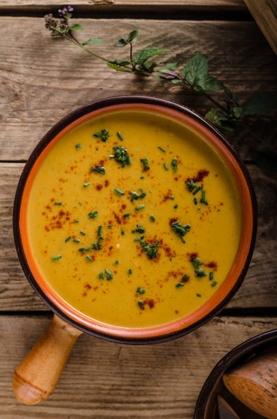 istock Sweet potato soup 913759480