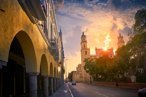 Catedral de San Idefonso de Merida Yucatan photo