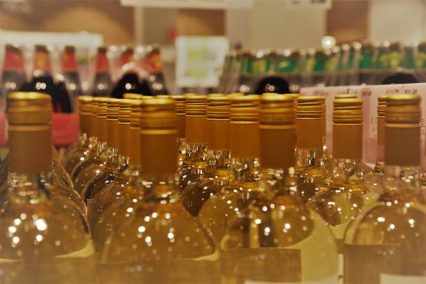 A liquor packed on a shelf