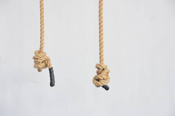 rope swinging in a gym