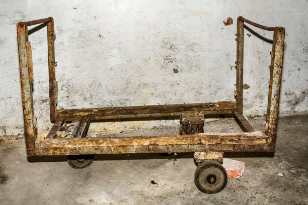 istock abandoned old metal trolley 913780680