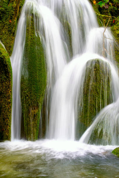istock Beautiful waterfall at  Plitvice National Park 913784058