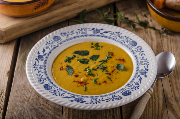 istock Sweet potato soup 913785168