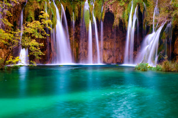 istock Waterfalls of Plitvice National Park 913785298