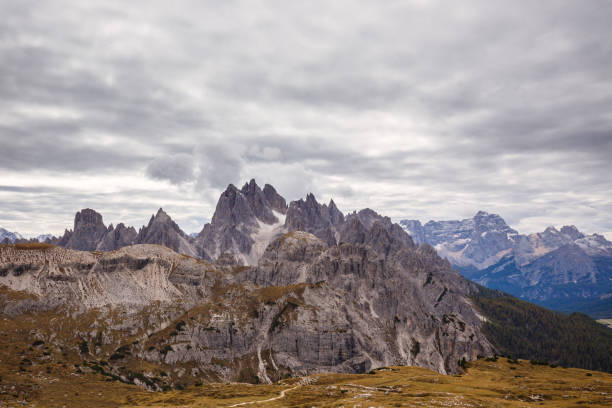 istock Misurina's helmets range in National Park Three Peaks of Lavaredo. Dolomites, 19 913797028