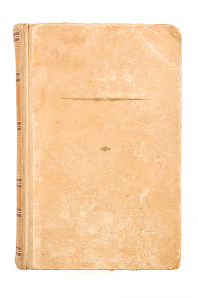 istock Closeup of old book on white with clipping path 91379988