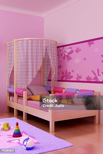 Interior Do Quarto De Crianças - Fotografias de stock e mais imagens de Aconchegante - Aconchegante, Apartamento, Apartamento Tipo Loft