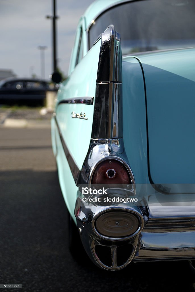 Fin, Chevy 57  1950-1959 Stock Photo