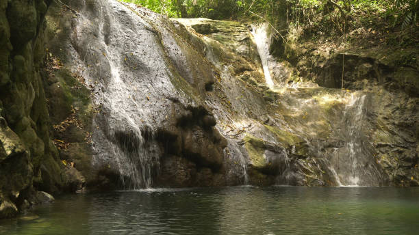 istock Beautiful tropical waterfall. Philippines Bohol island 913811750