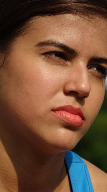 istock Unemotional Pretty Girl 913812054