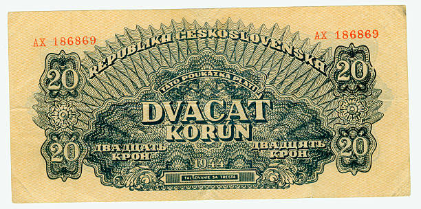 istock Old paper banknote money 91381464