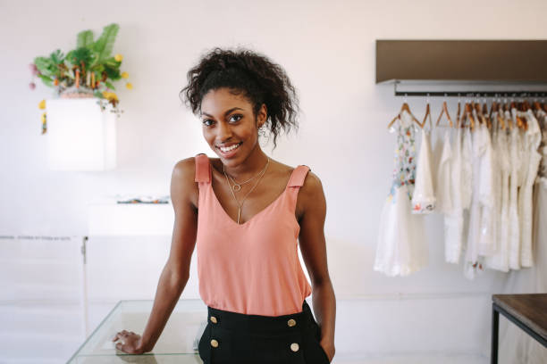 istock Woman entrepreneur in her boutique 913815904