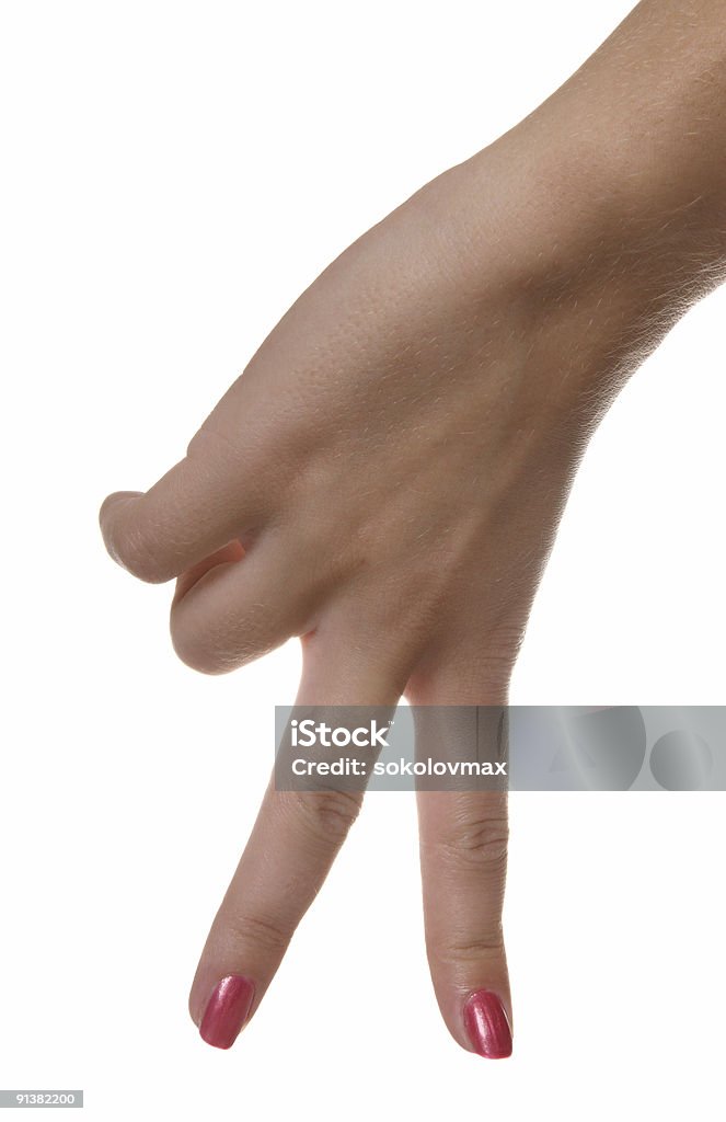 Simbolo della mano - Foto stock royalty-free di Braccio umano