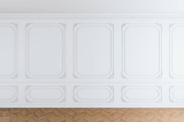 istock 3d render of beautiful clean vintage interior 913823906