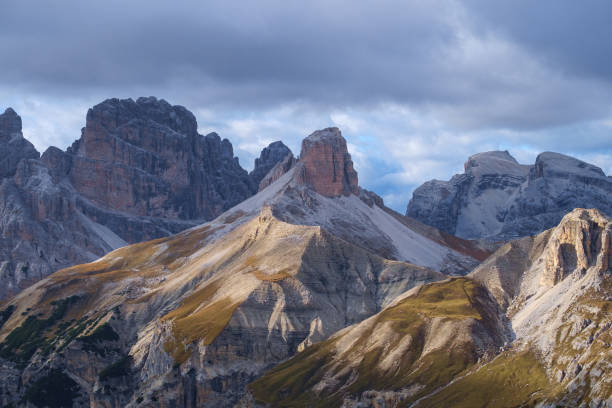 istock Mountains Panorama of the Dolomites 913831366