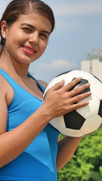 istock Female Soccer Player 913834454