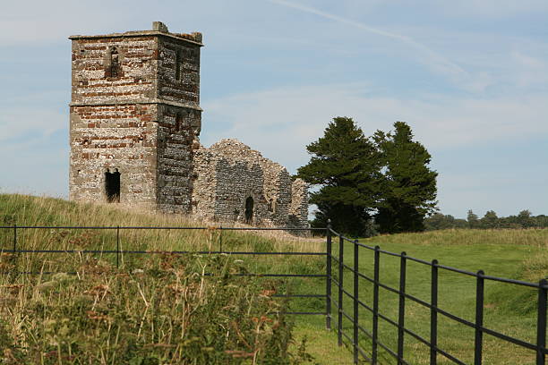 Knowlton Church Dorset England  knowlton stock pictures, royalty-free photos & images