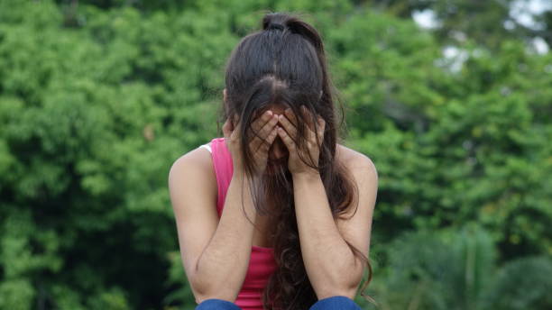 istock Female Youngster And Depression 913839616